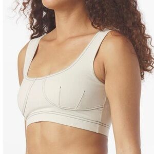 Glyder Cream Seamless Bralette with Wireless Support